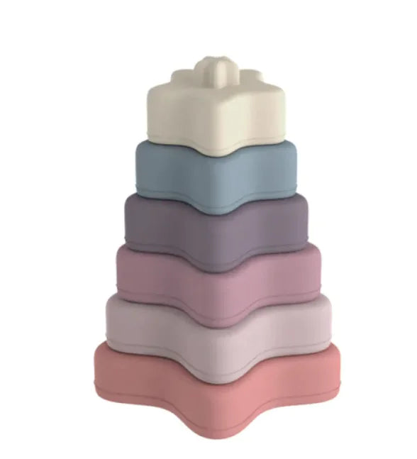 Silicone Stack Teether Set