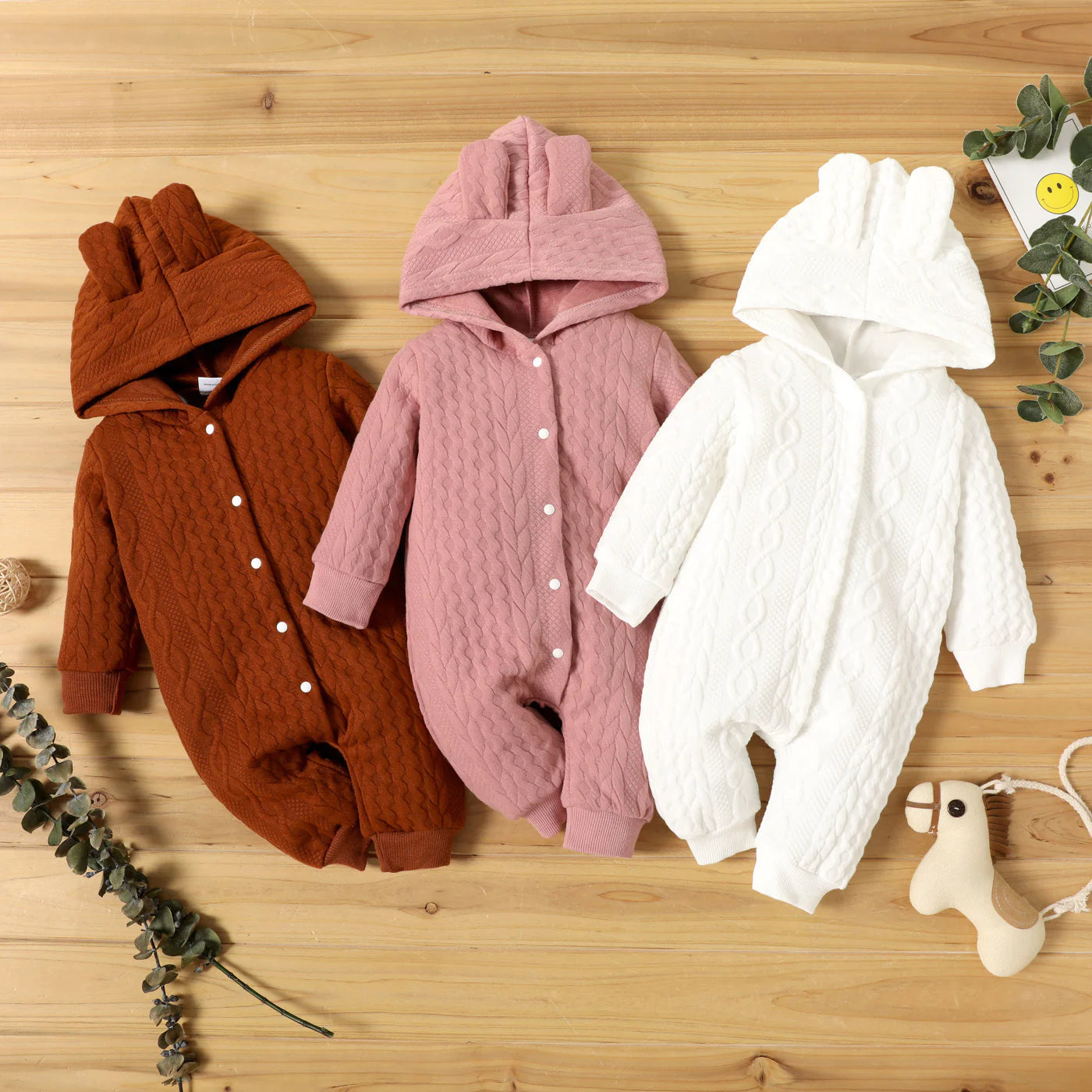 HugMe Hooded Baby Romper