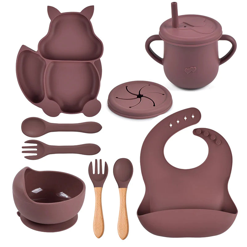 Silicone Feeding Set