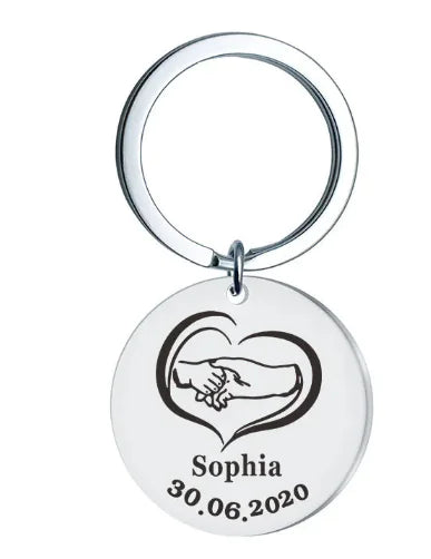 Newborn Keepsake Keychain