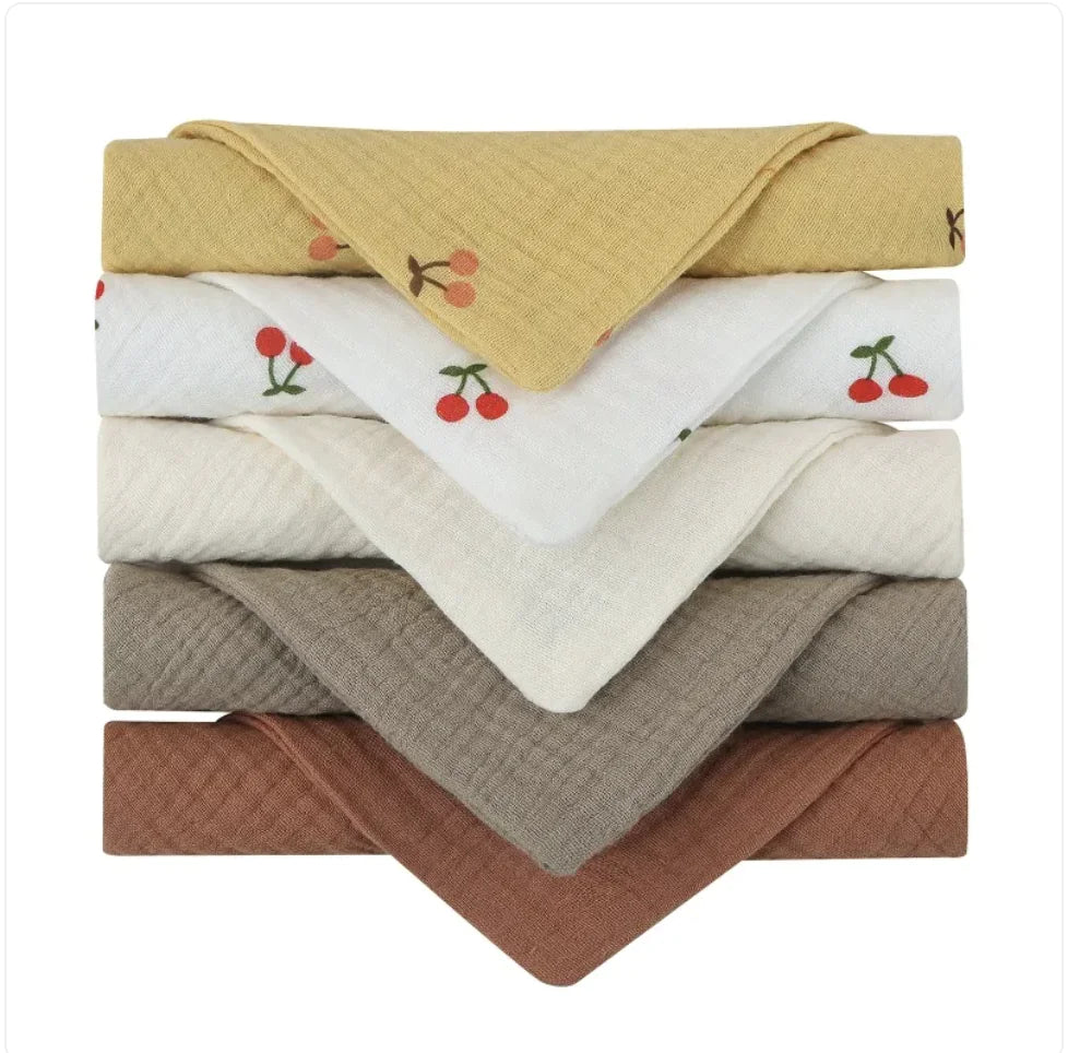 5-Pack Baby Cotton Face Cloths