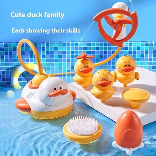 Ducky Bath Spinner Toy