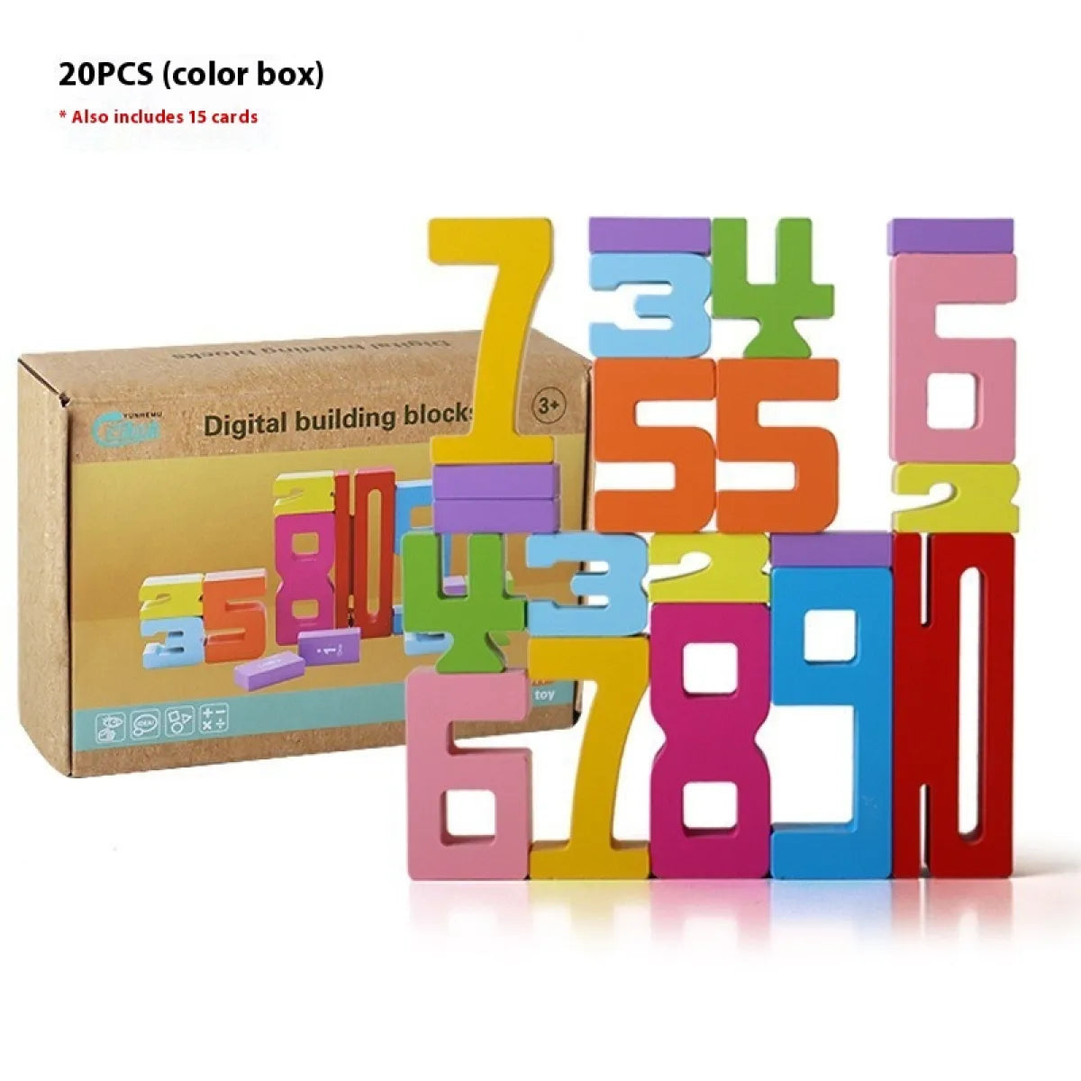 Wooden Building Blocks Bricks