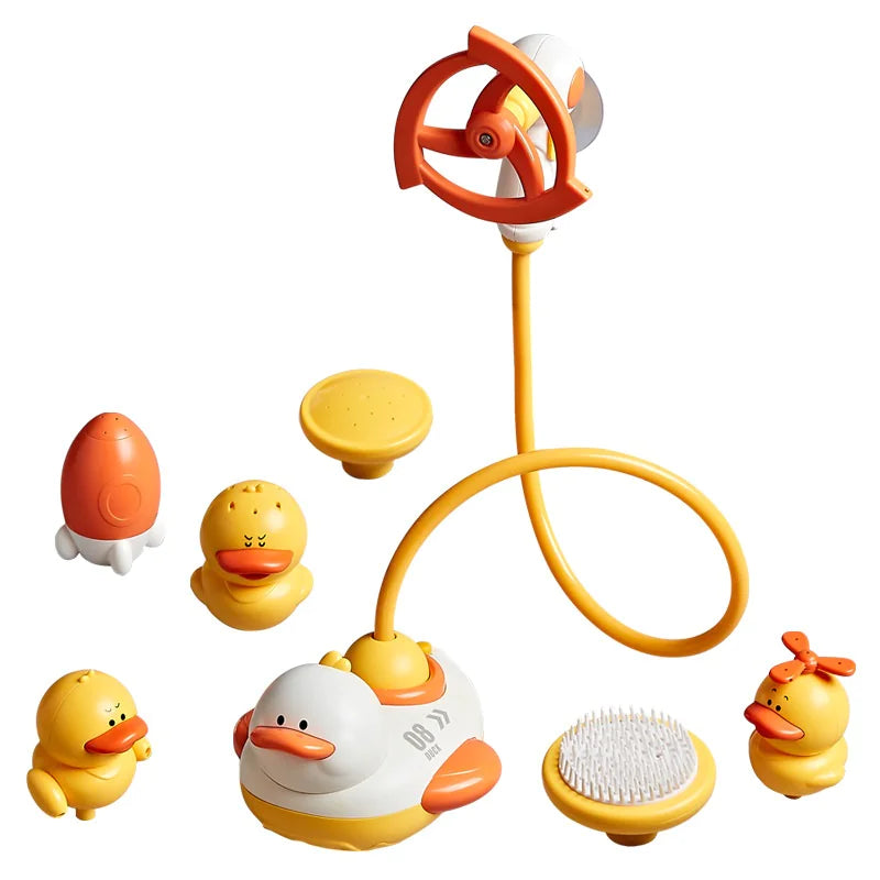 Ducky Bath Spinner Toy