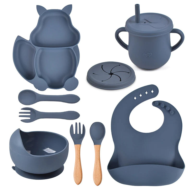 Silicone Feeding Set