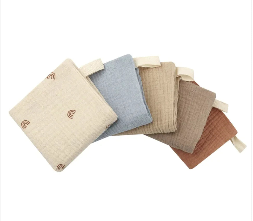 5-Pack Baby Cotton Face Cloths